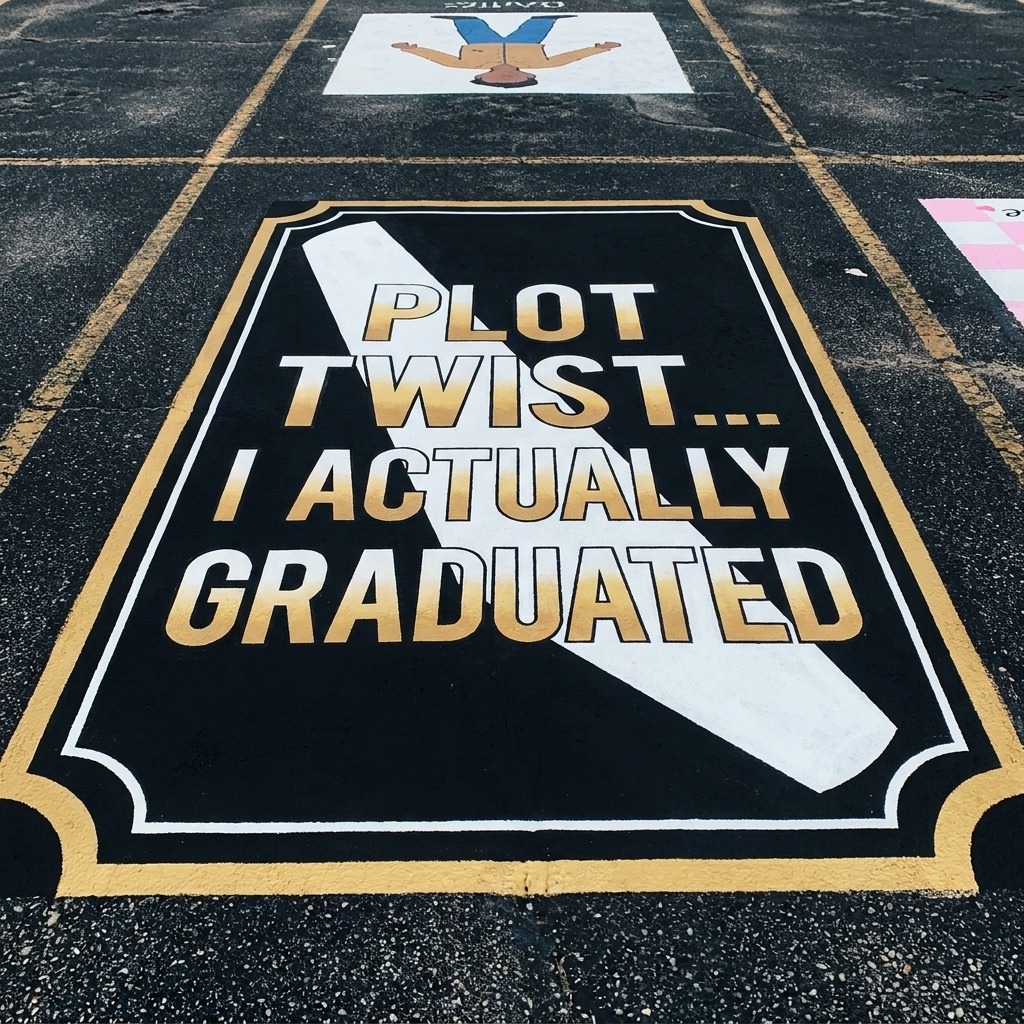 Funny Senior Parking Spot