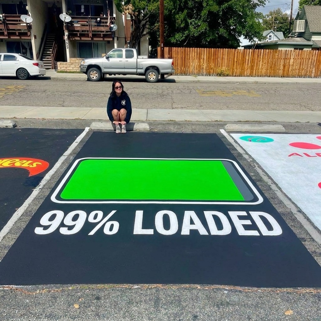 Funny Senior Parking Spot
