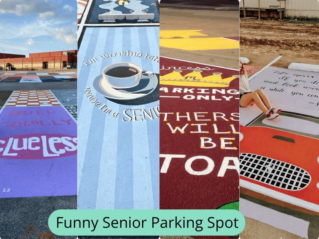 Funny Senior Parking Spot
