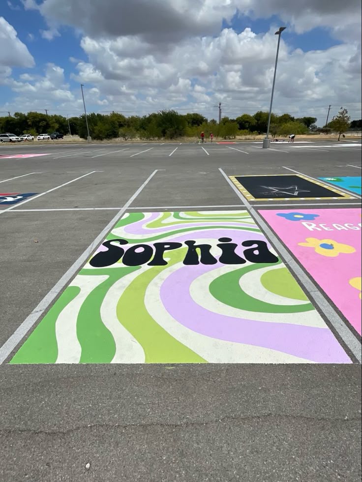 Cute Senior Parking Spot