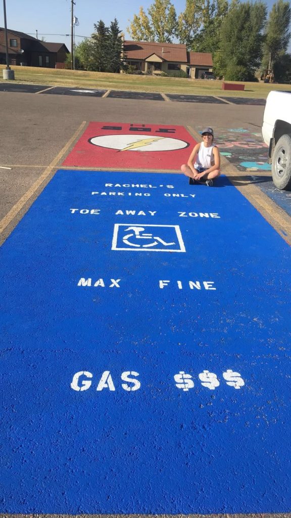 Funny Senior Parking Spot