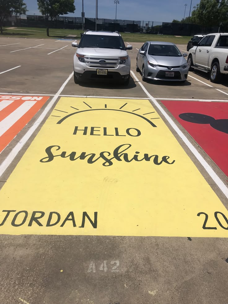 Cute Senior Parking Spot