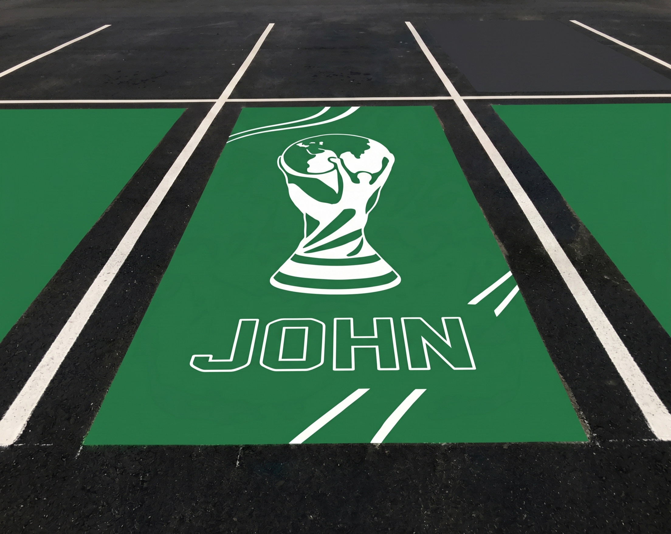 football senior parking spot