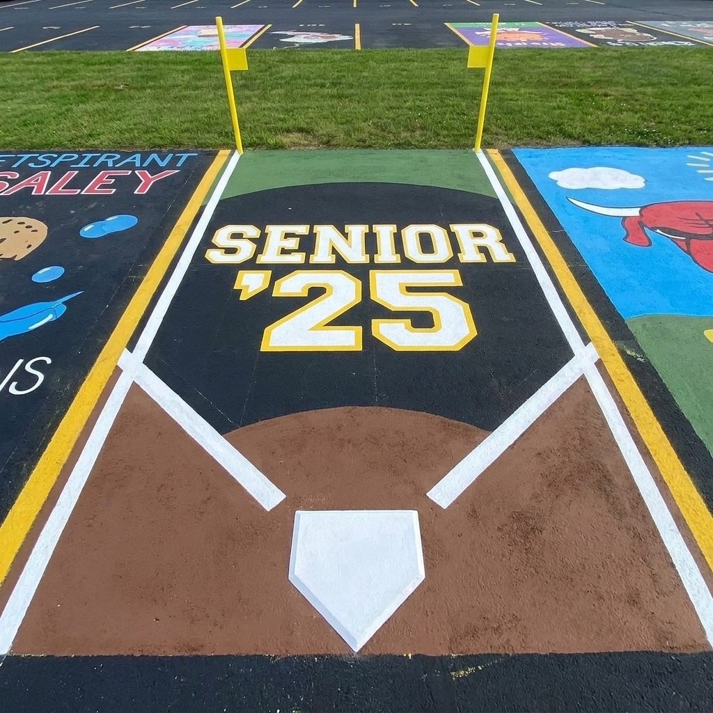 baseball senior parking spot