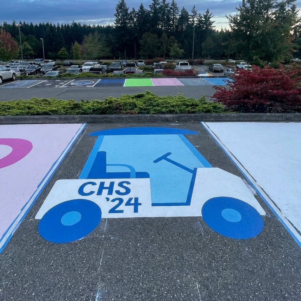 Golf Senior Parking Spot