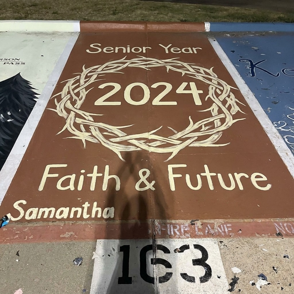 christian senior parking spot