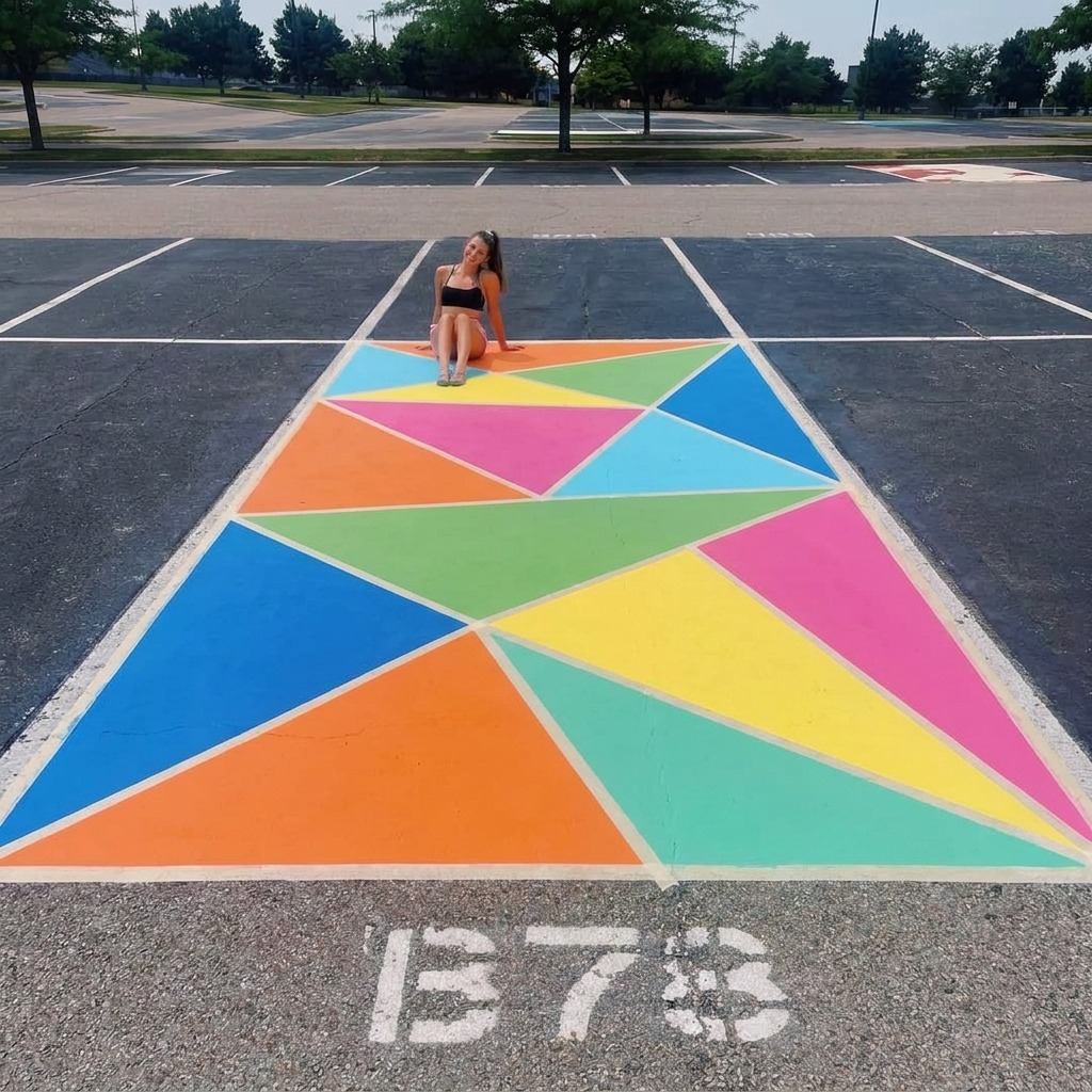 Creative Senior Parking Spot