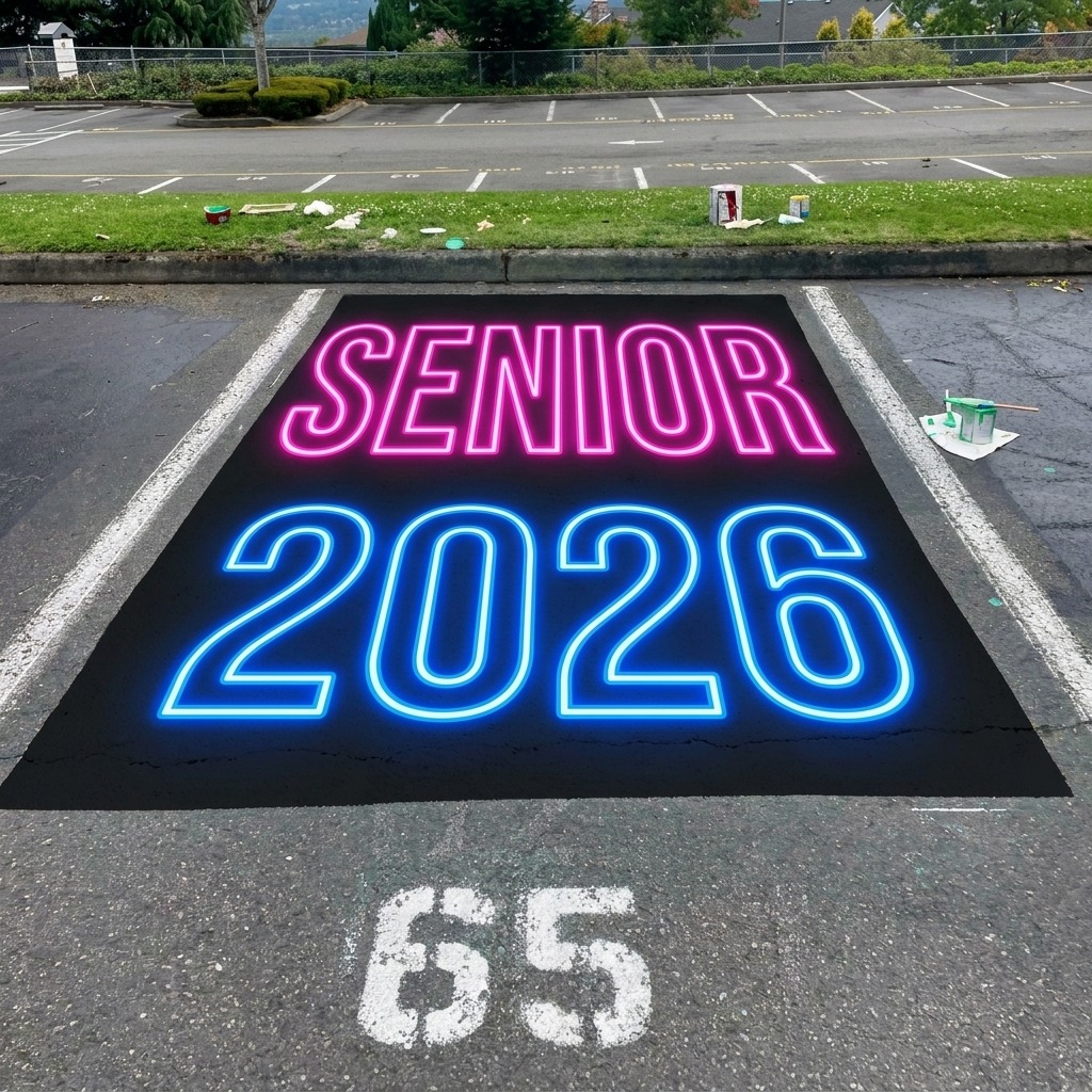 cool senior parking spot