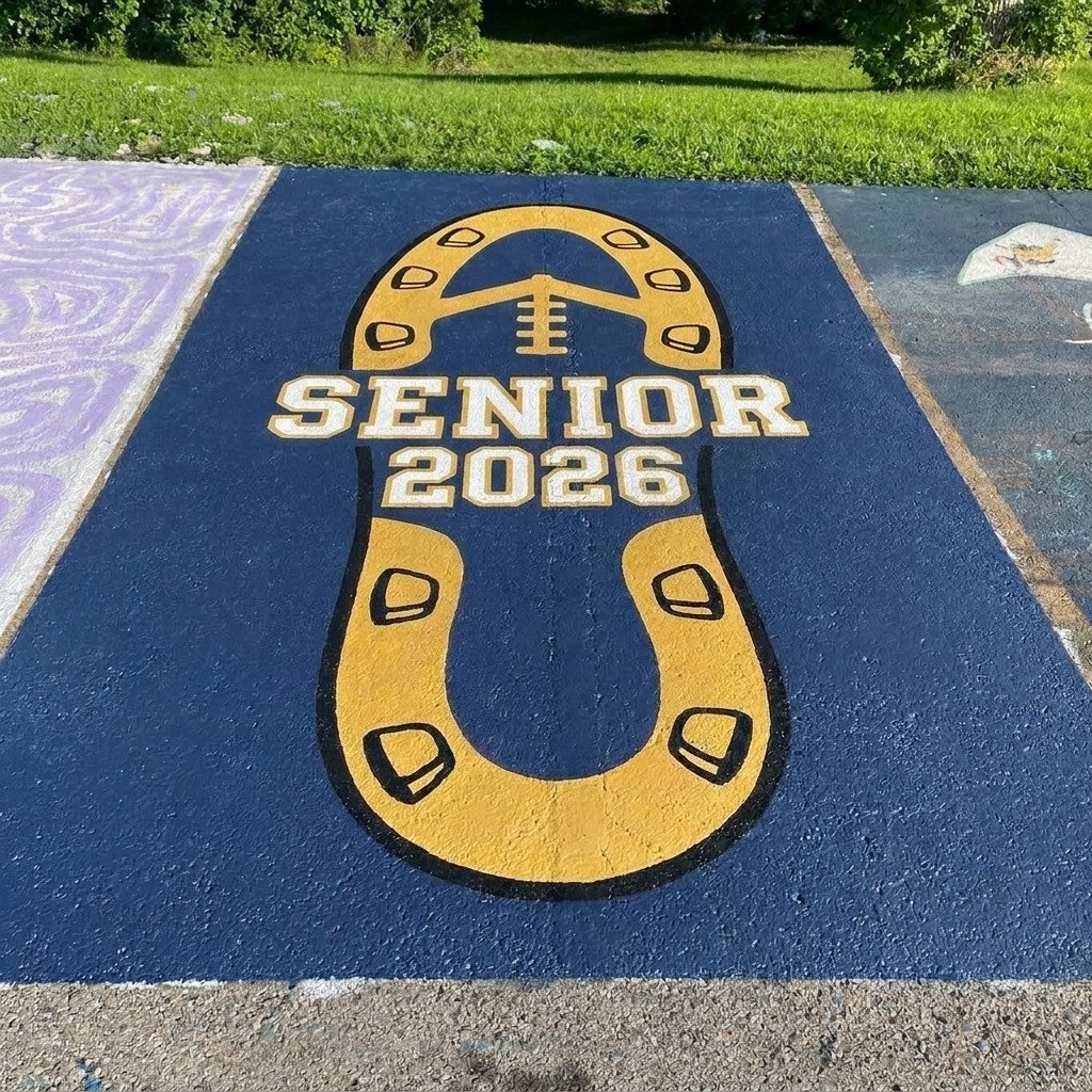 football senior parking spot