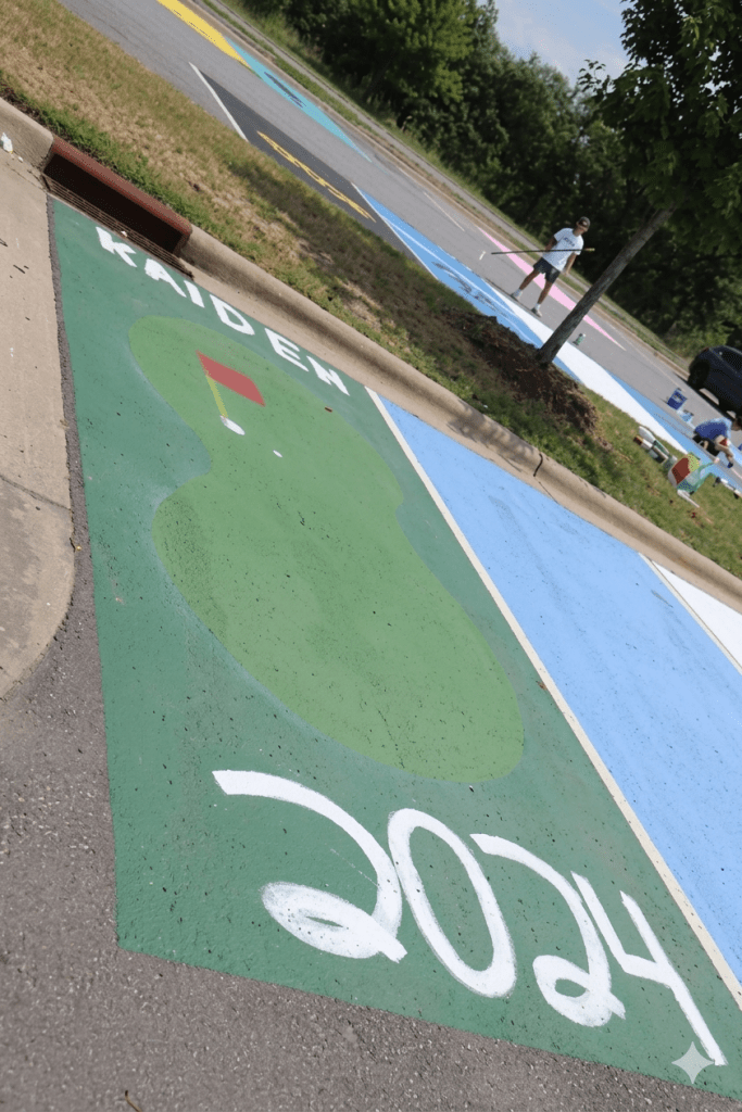 Golf Senior Parking Spot