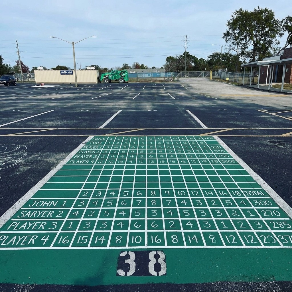 Golf Senior Parking Spot