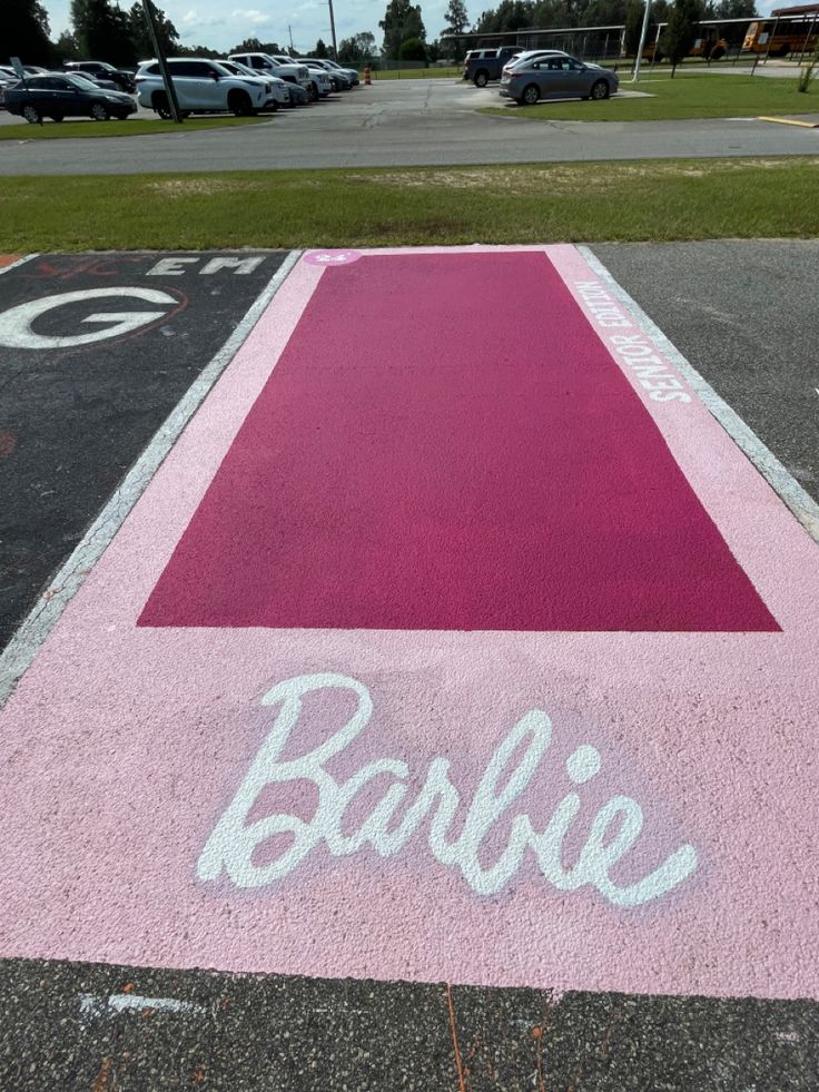 girls senior parking spot