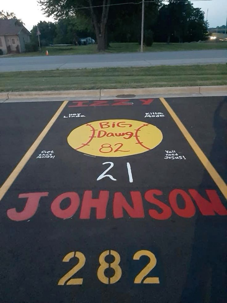 baseball senior parking spot 