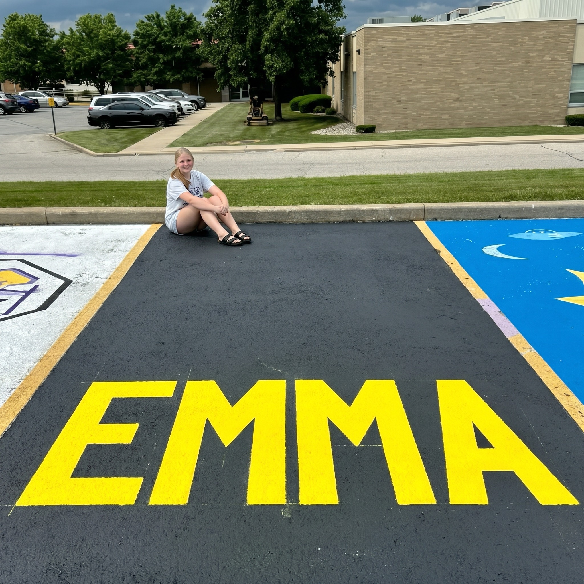 Creative Senior Parking Spot