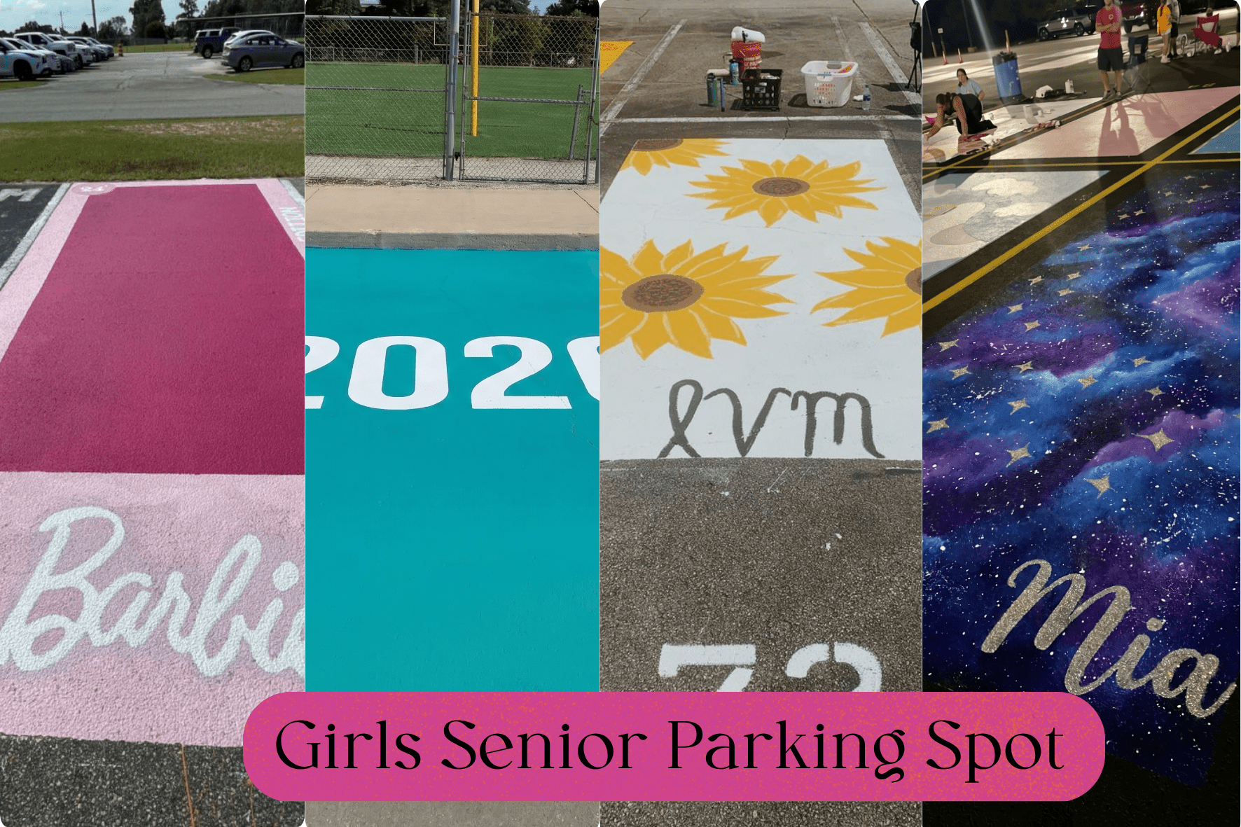 girls senior parking spot