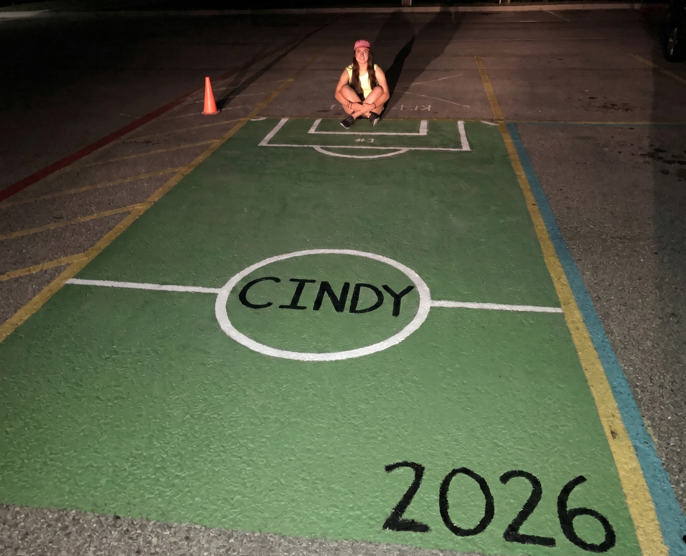 football senior parking spot