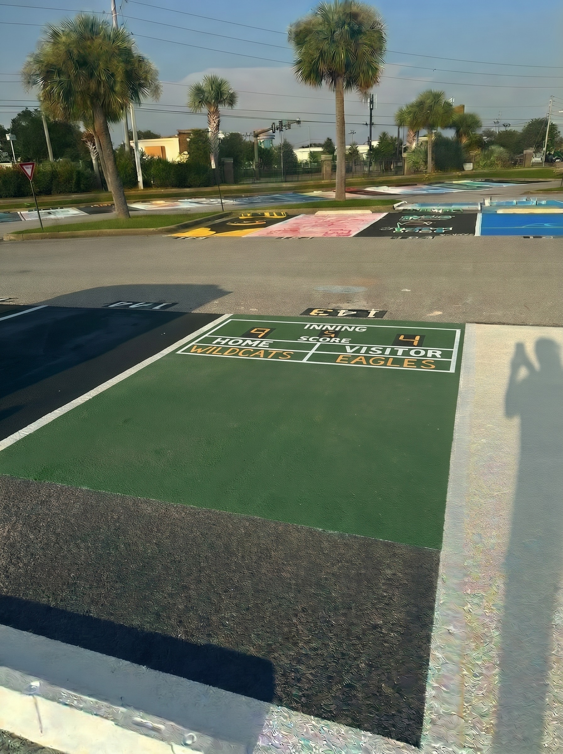baseball senior parking spot 