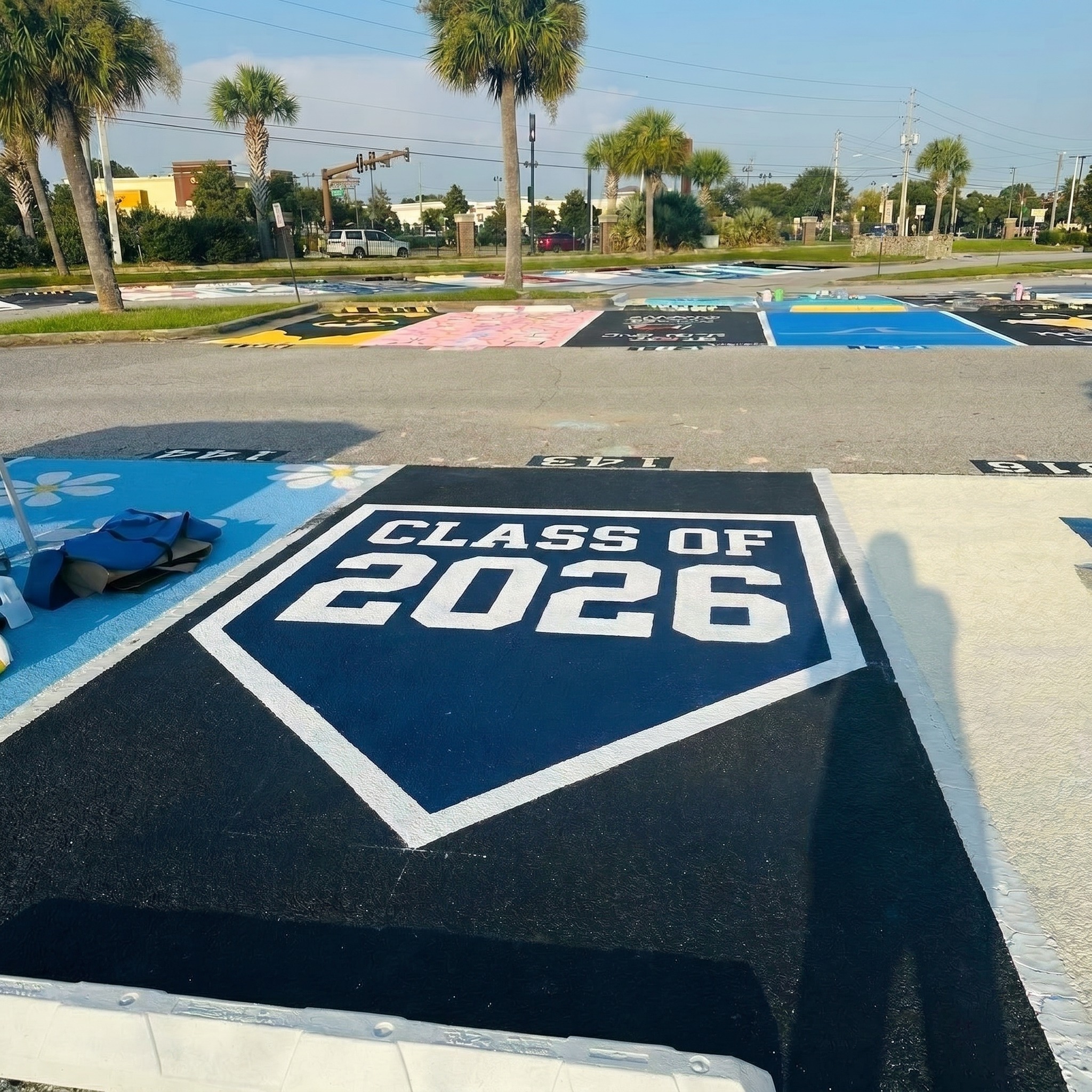 baseball senior parking spot 