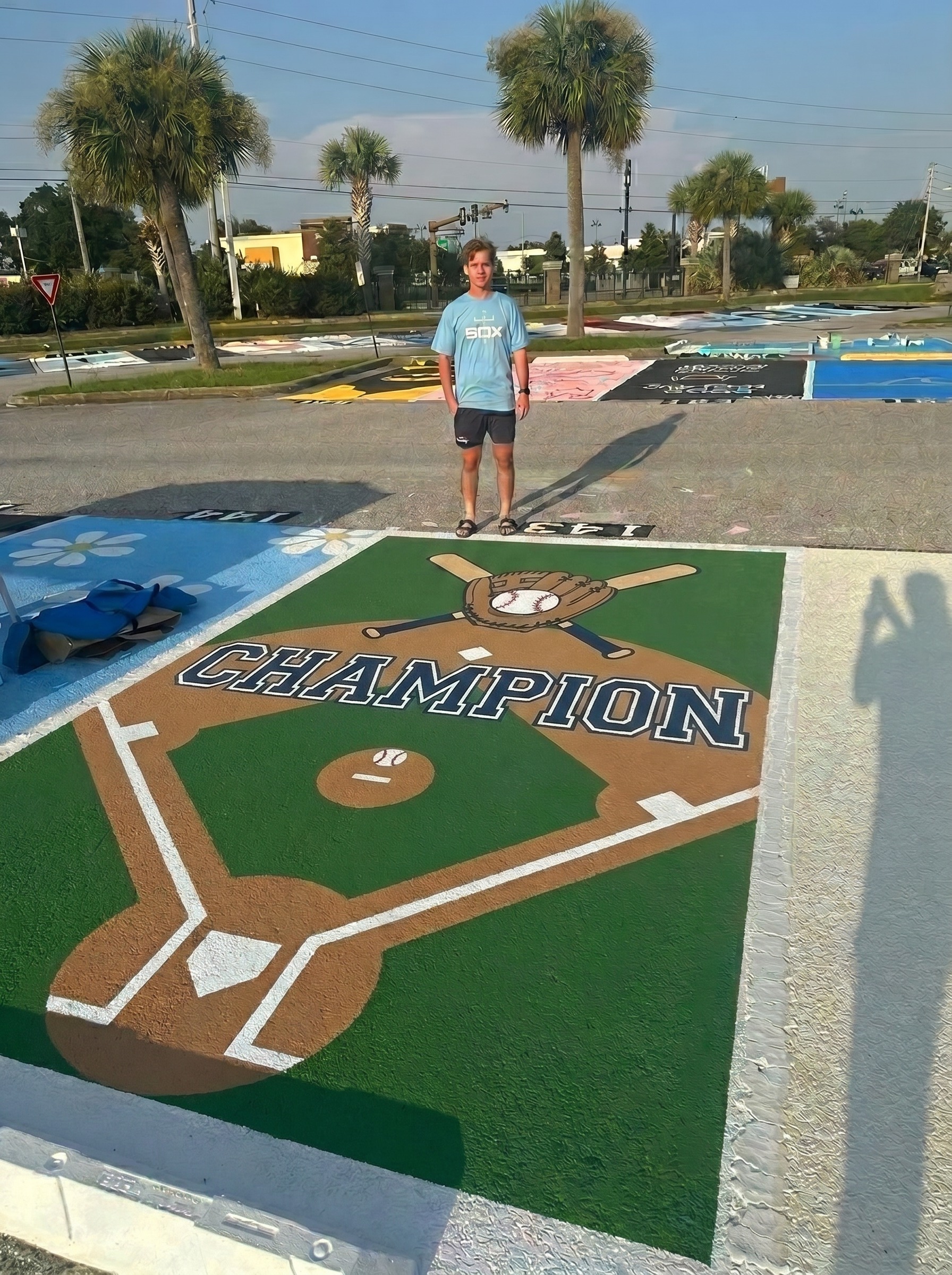 baseball senior parking spot 