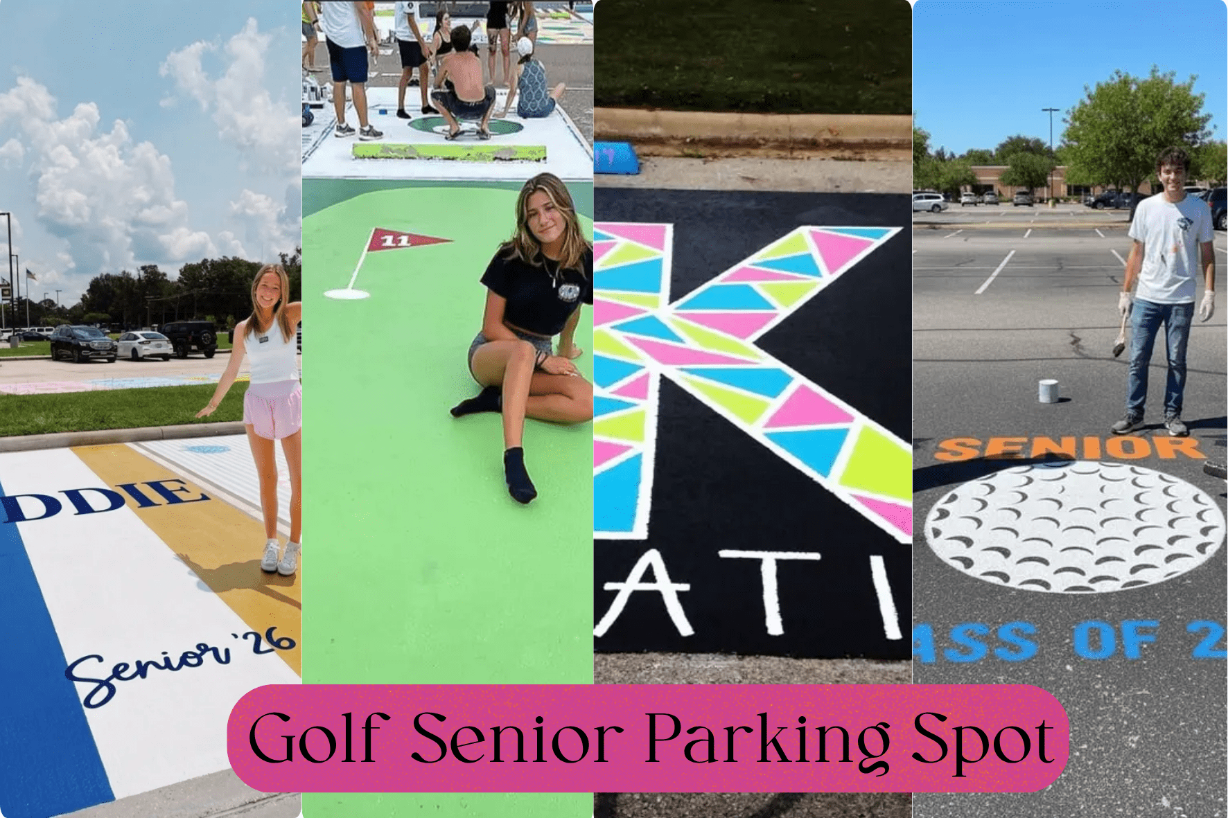 Golf Senior Parking Spot