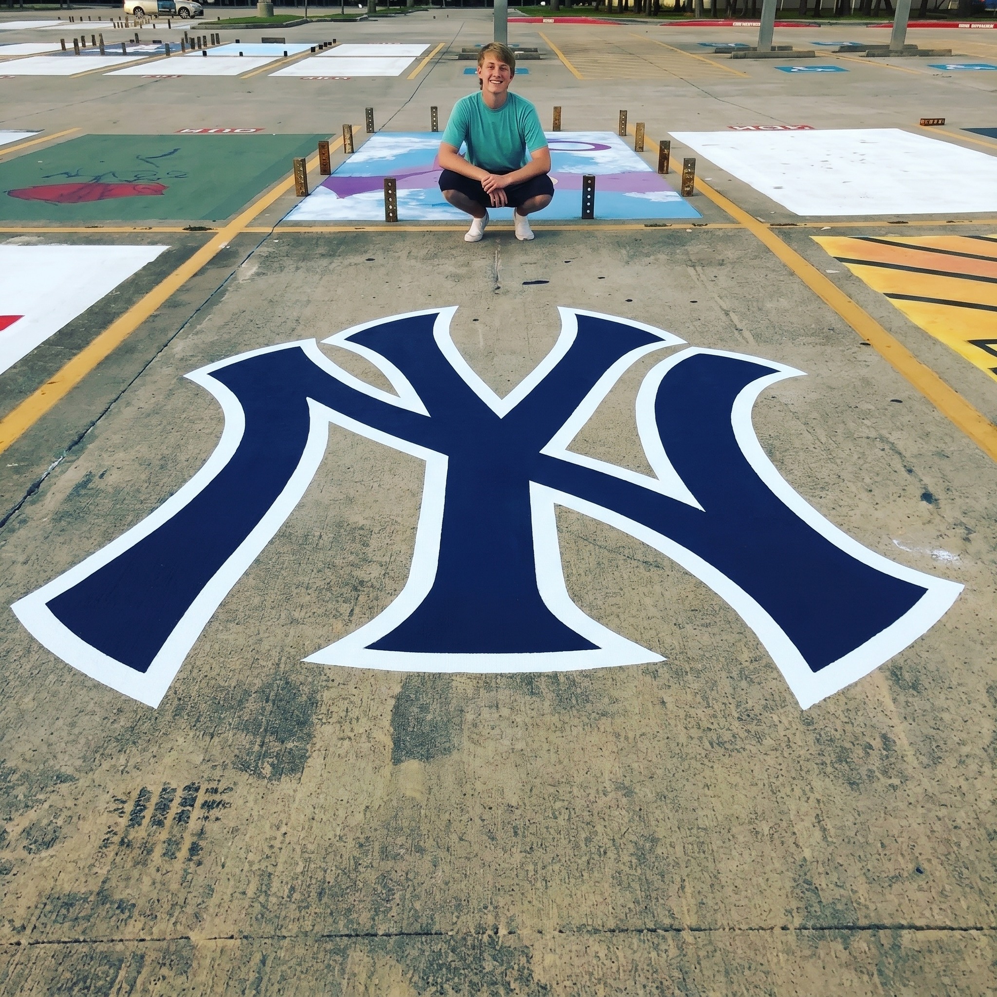 baseball senior parking spot 