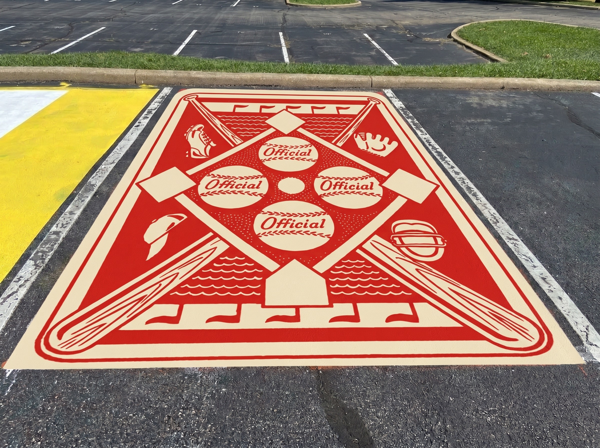 baseball senior parking spot 