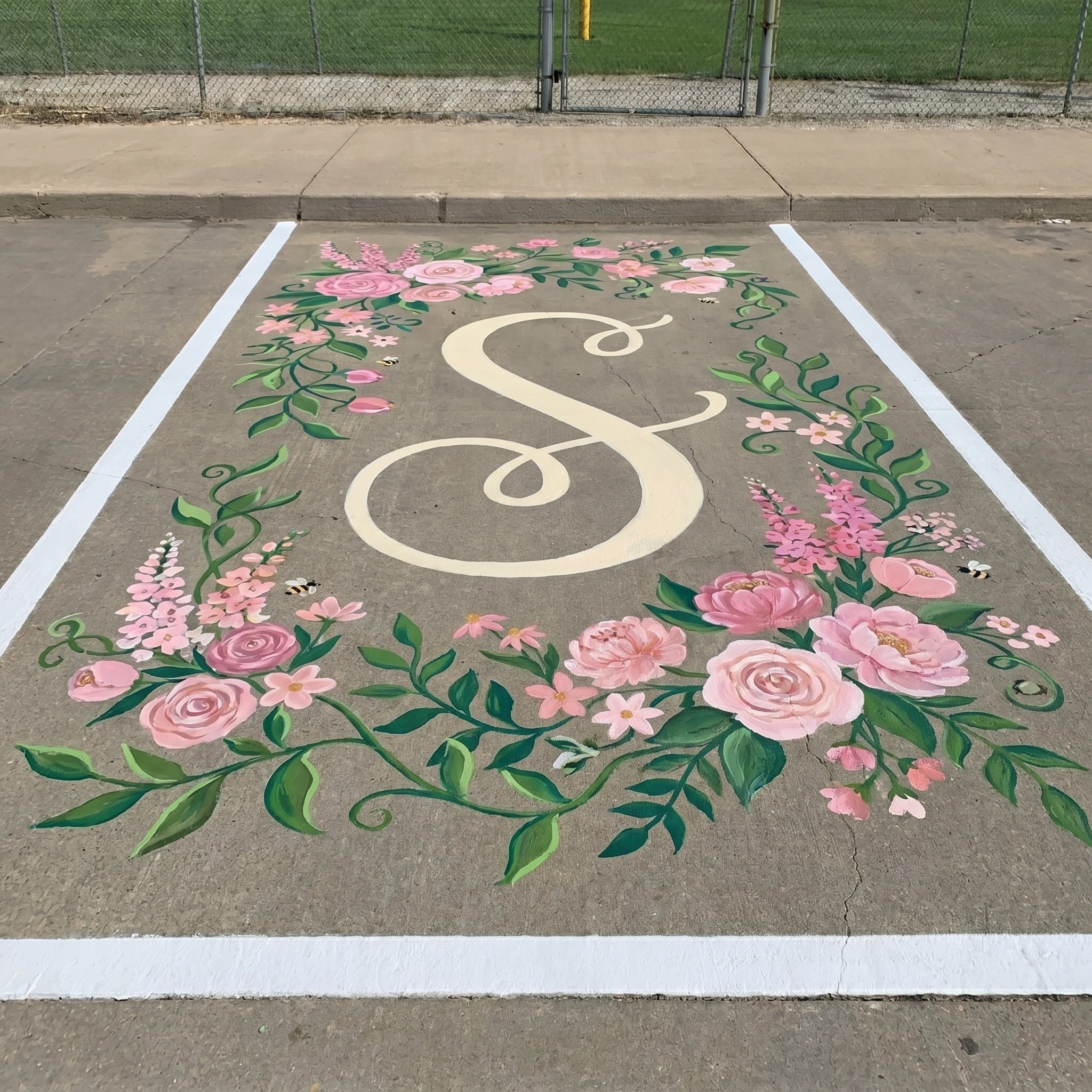 girls senior parking spot
