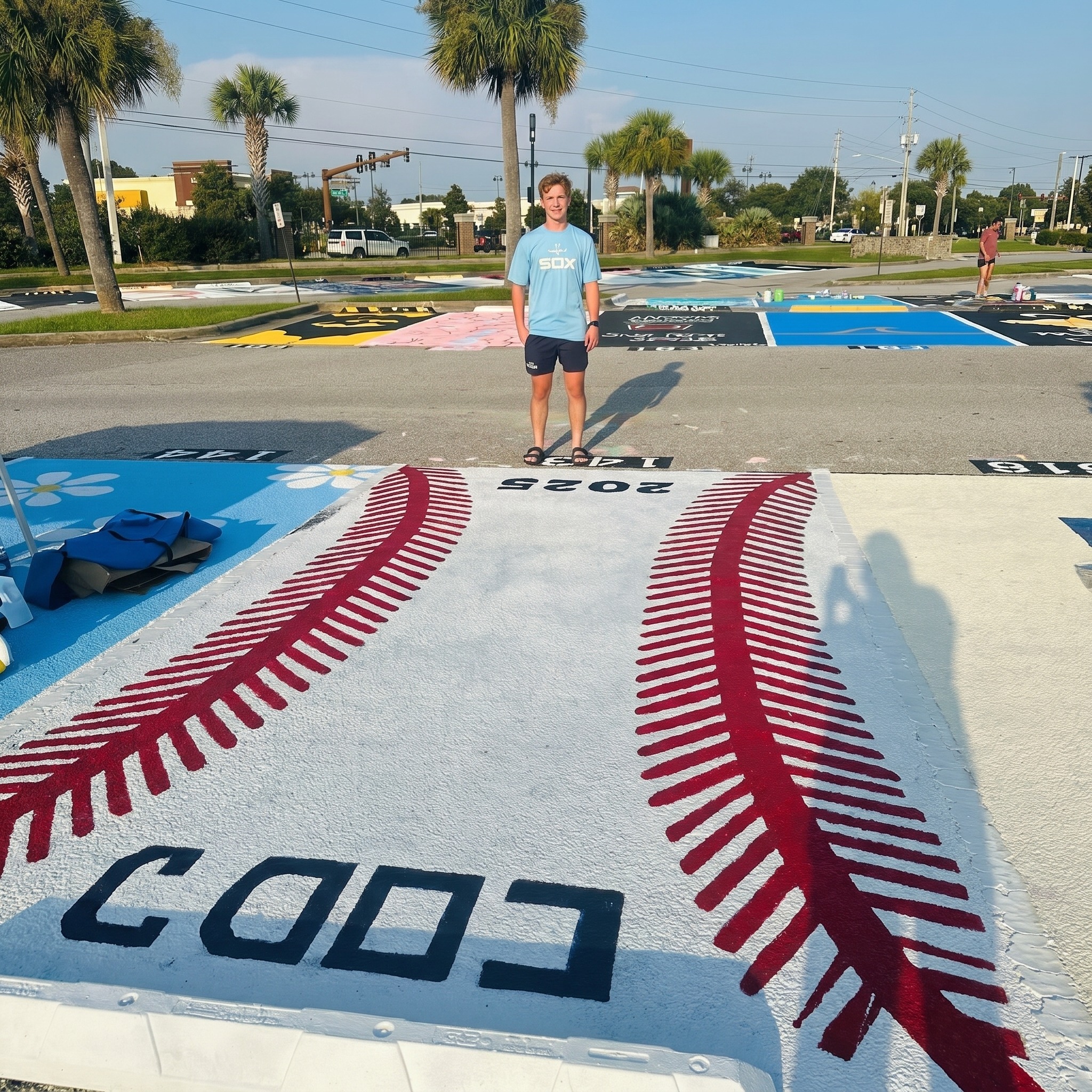 baseball senior parking spot 
