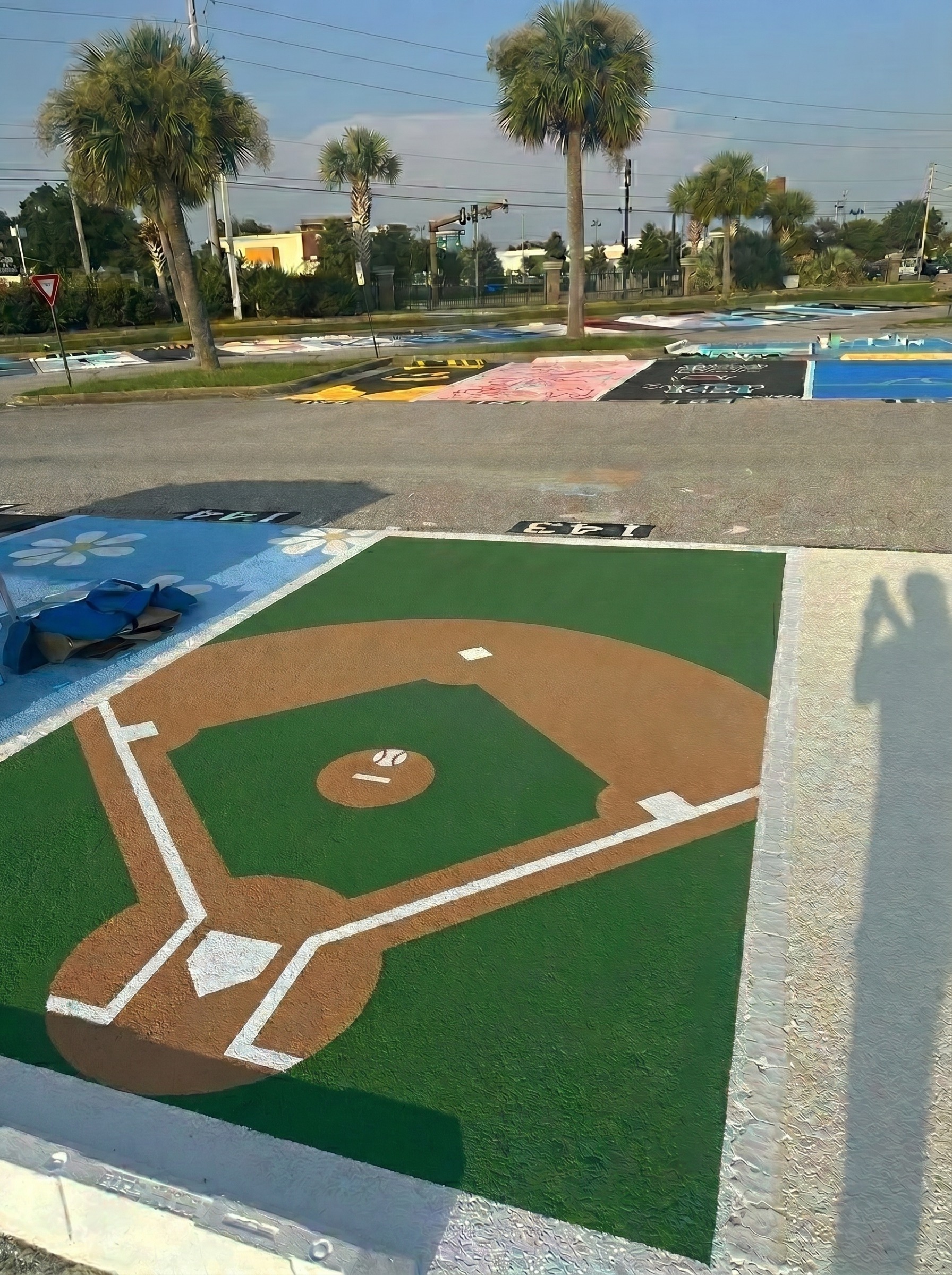 baseball senior parking spot 