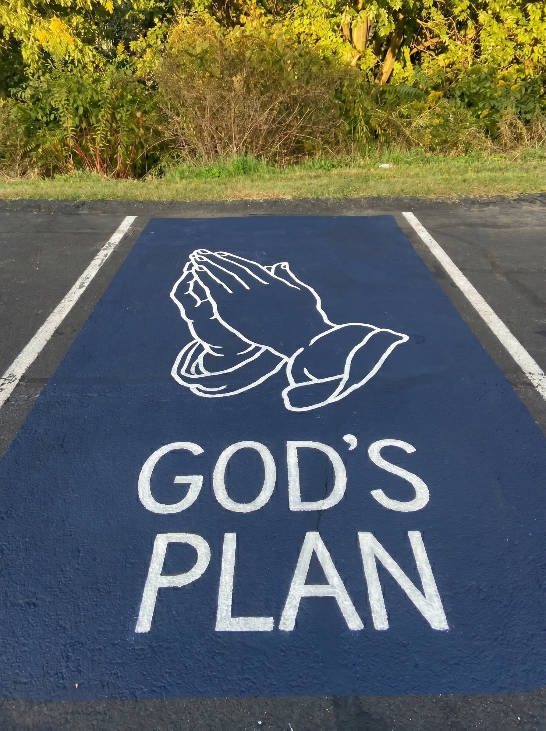 christian senior parking spot