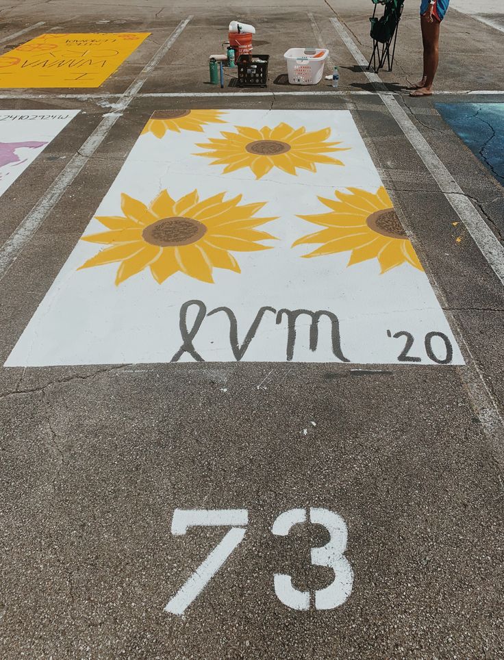 girls senior parking spot