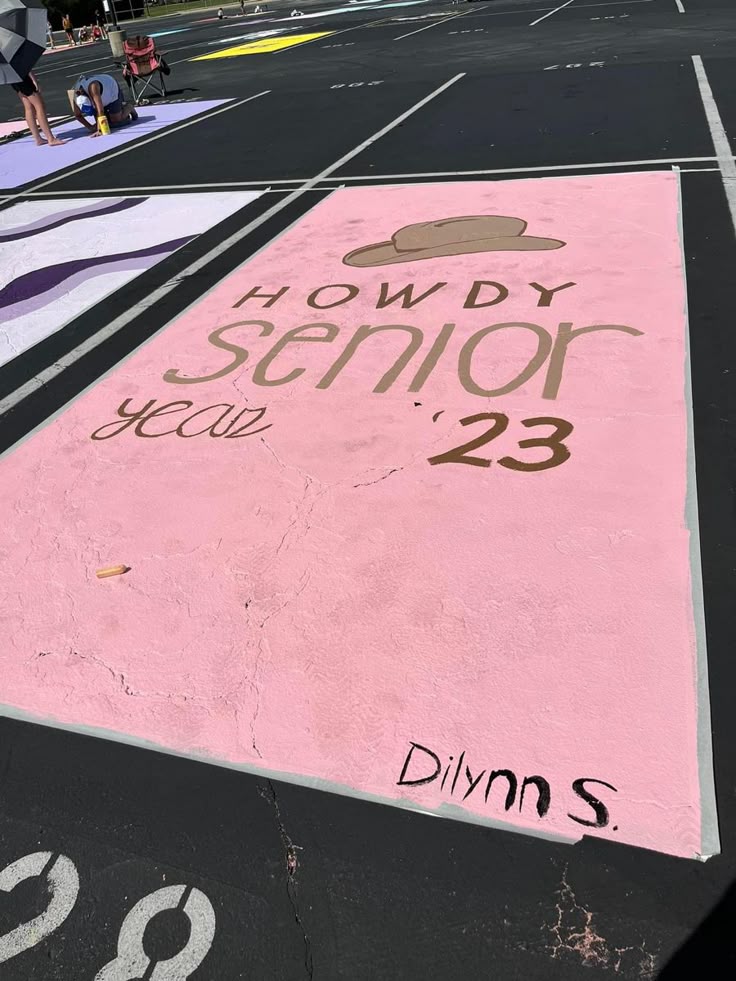 western senior parking spot