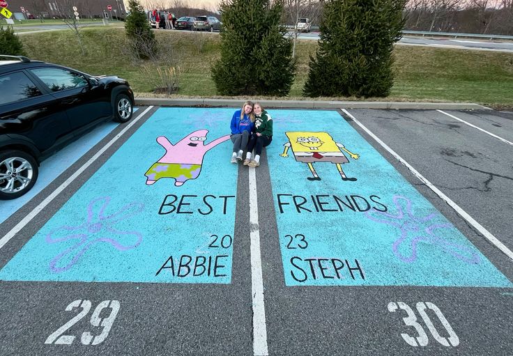 best friend senior parking spot
