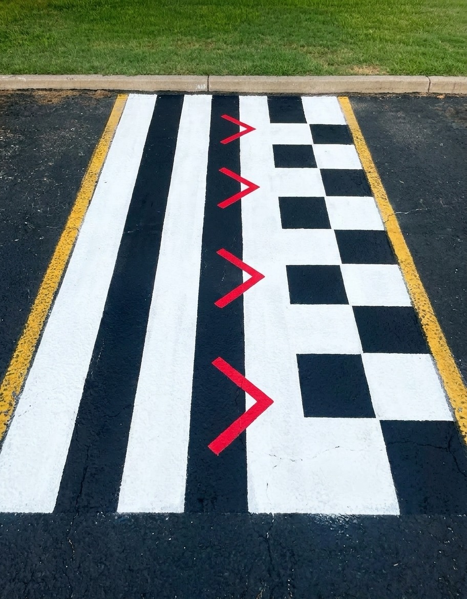 cool senior parking spot