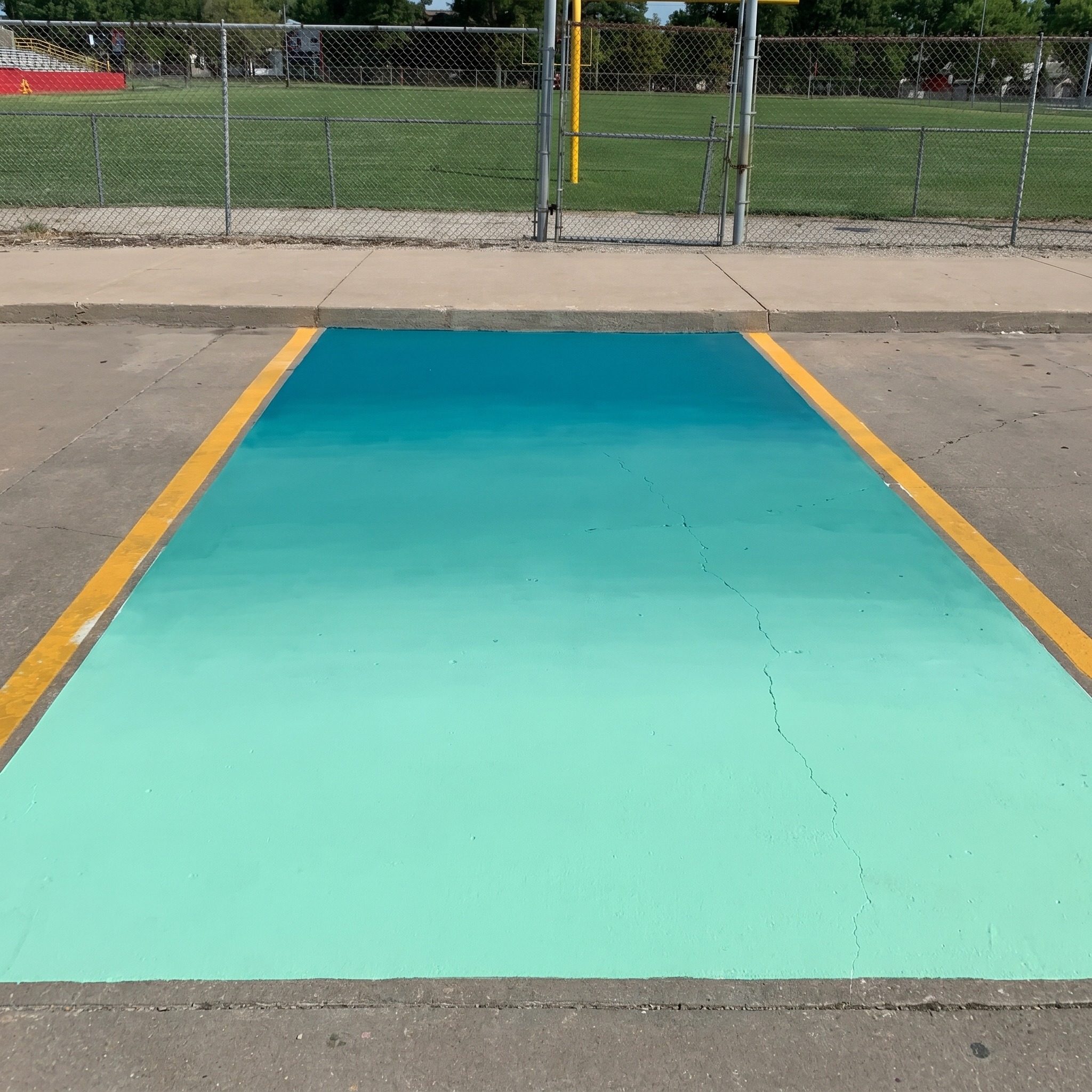 chalk parking spot ideas