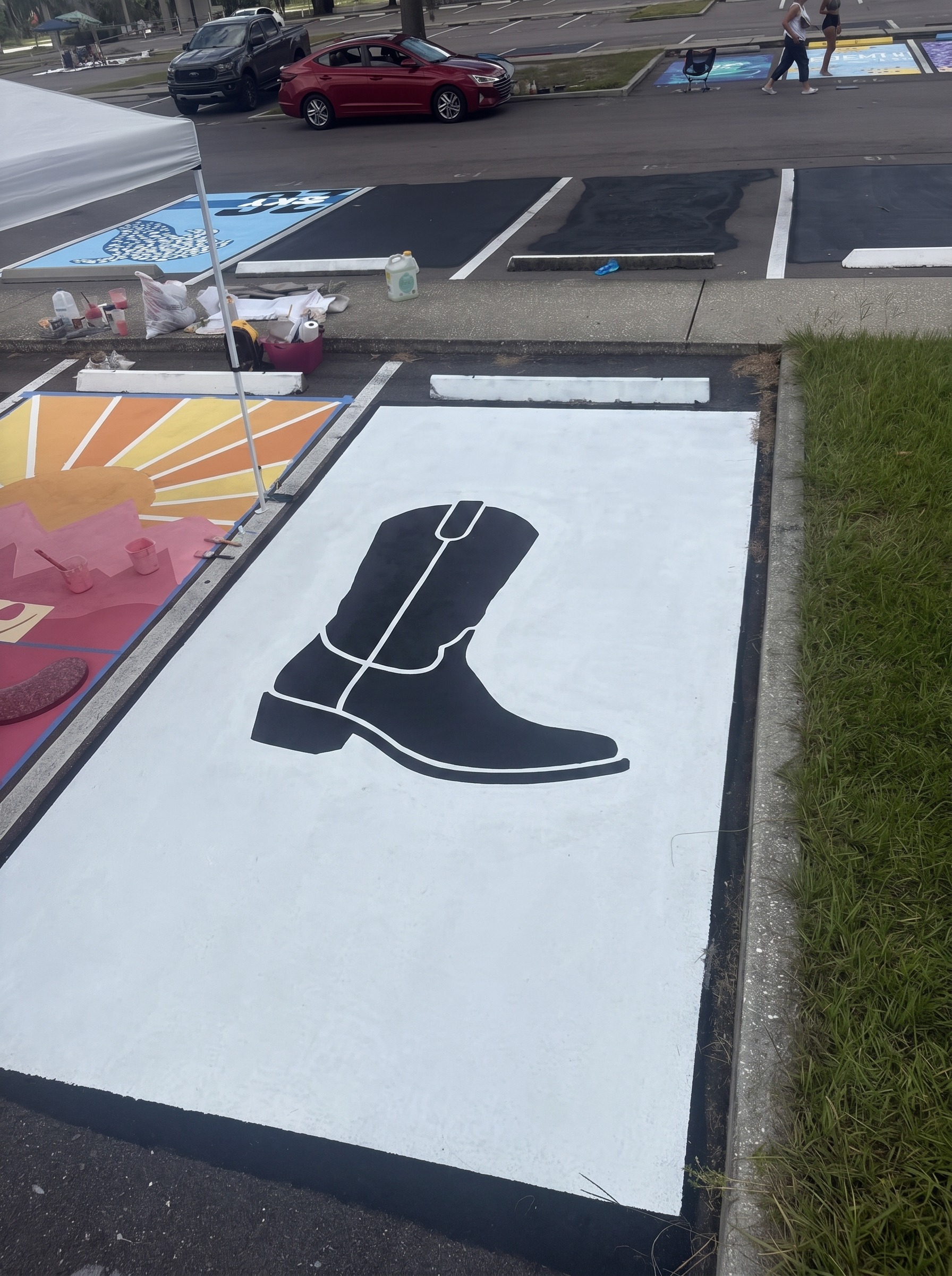 western senior parking spot