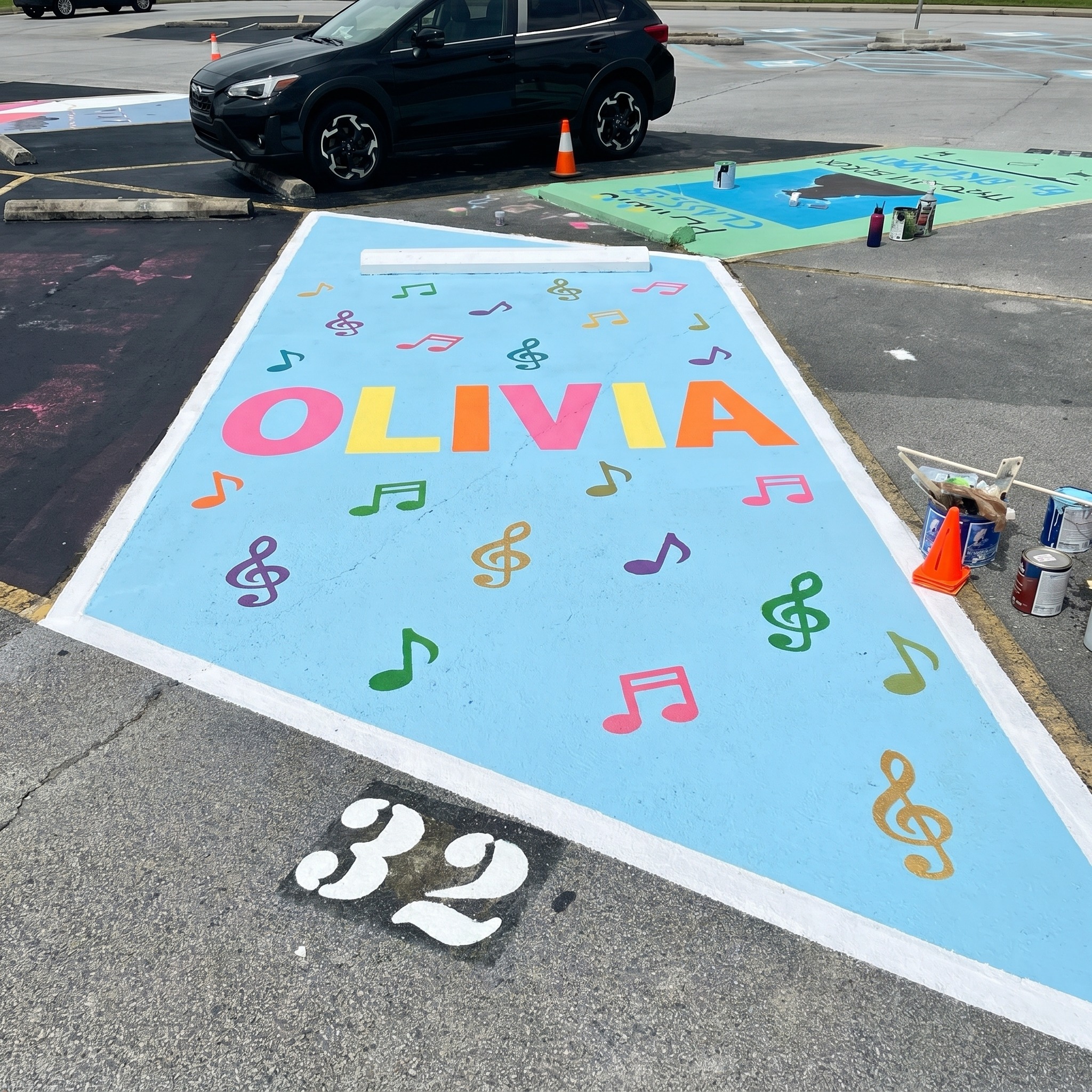 Music Senior Parking Spot