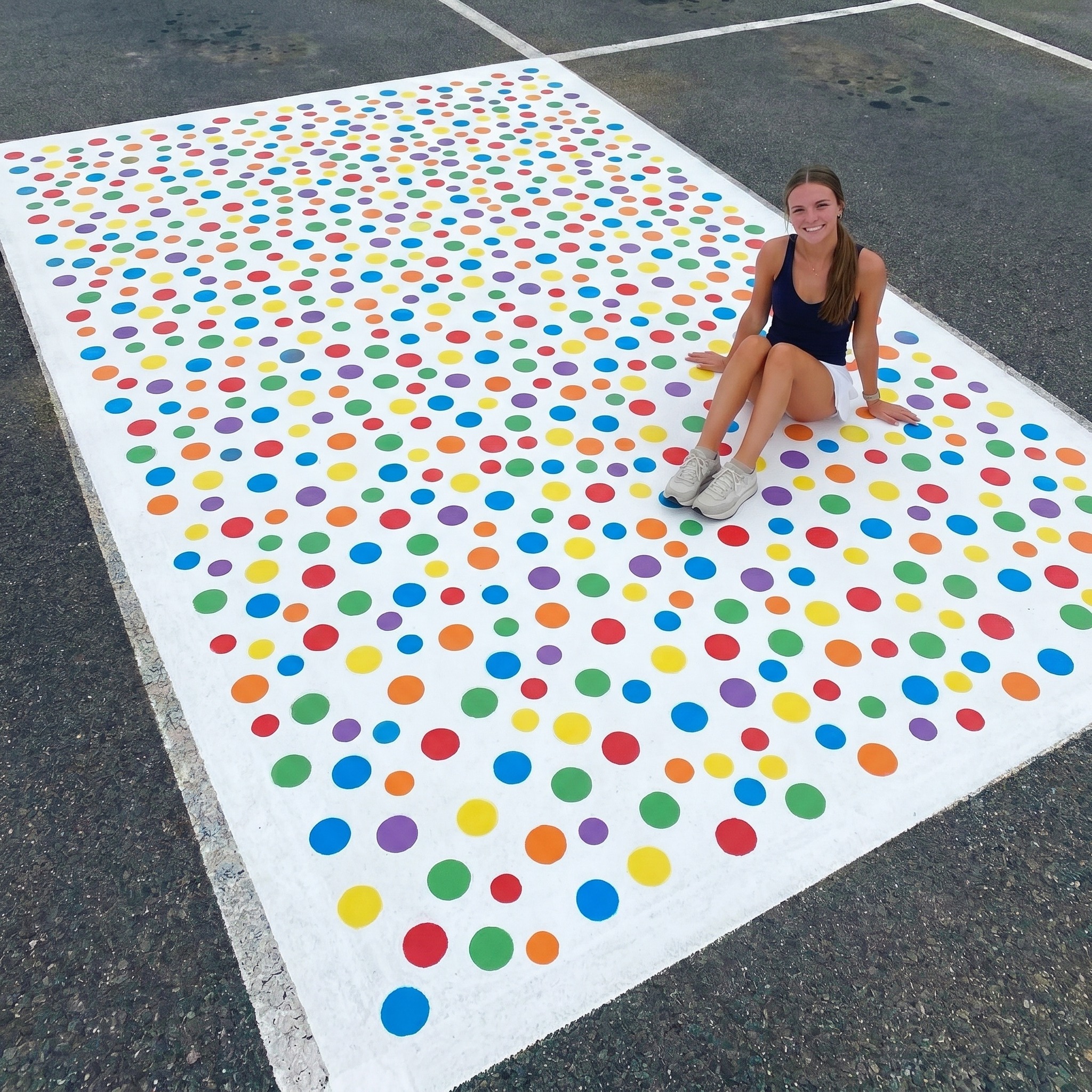 girls senior parking spot