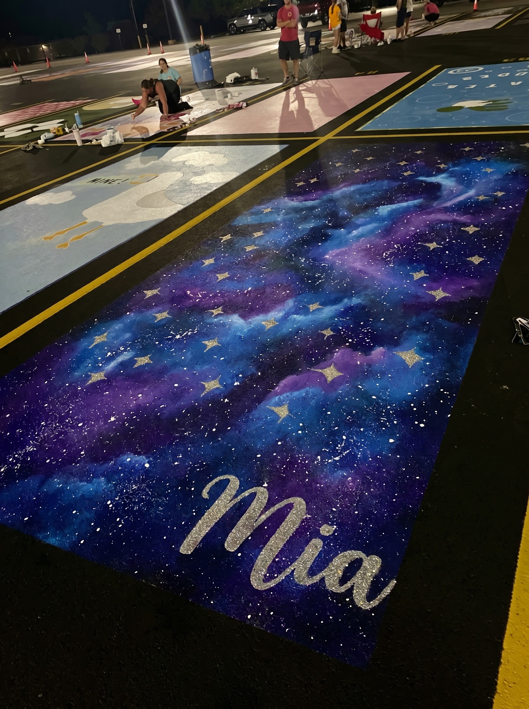 girls senior parking spot
