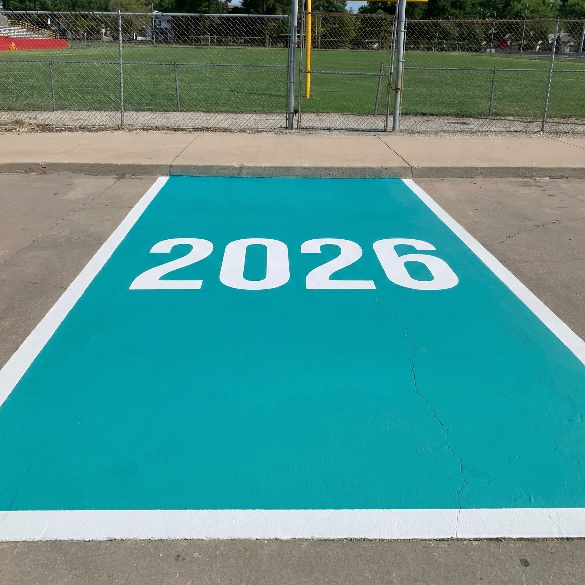 girls senior parking spot