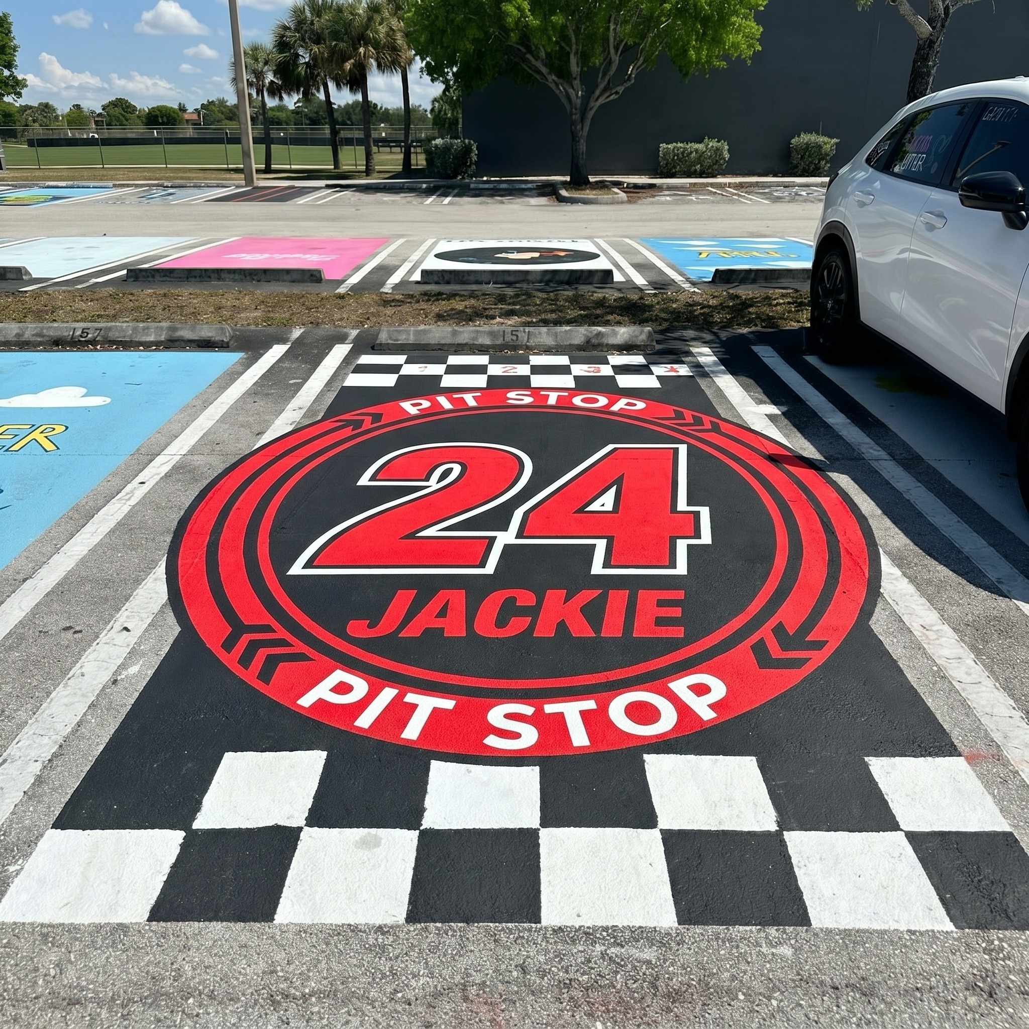 Car Guys Senior Parking Spot
