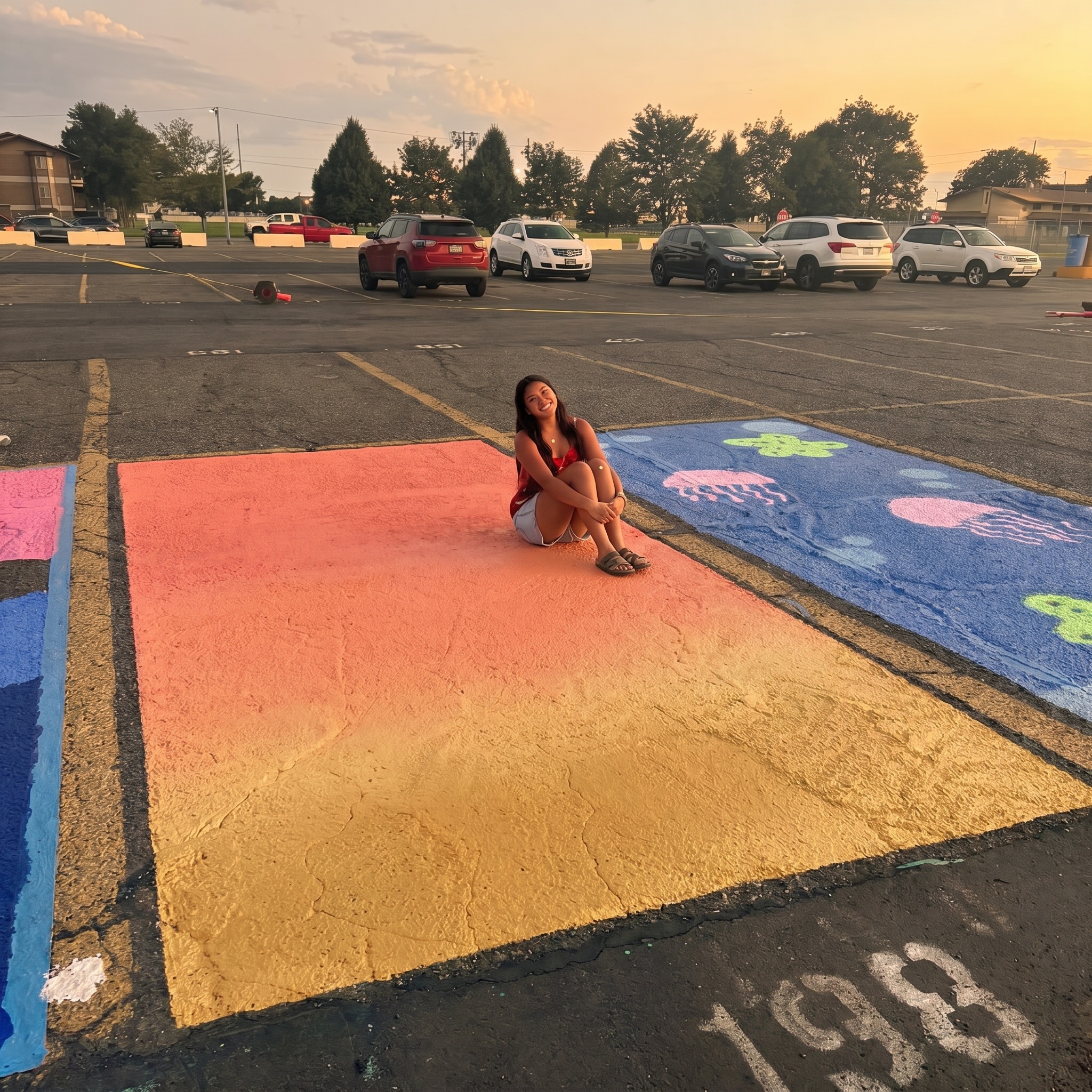 Aesthetic Senior Parking Spot
