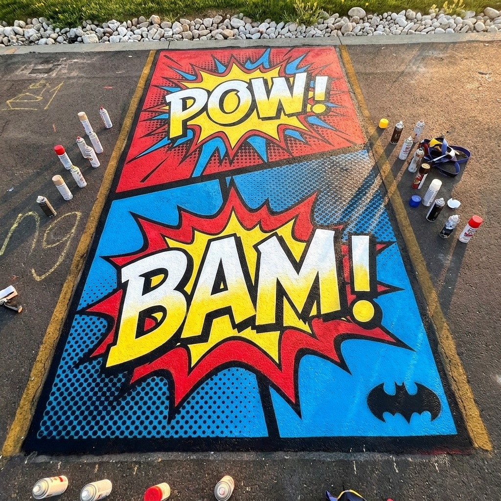 Batman Parking Spot Ideas