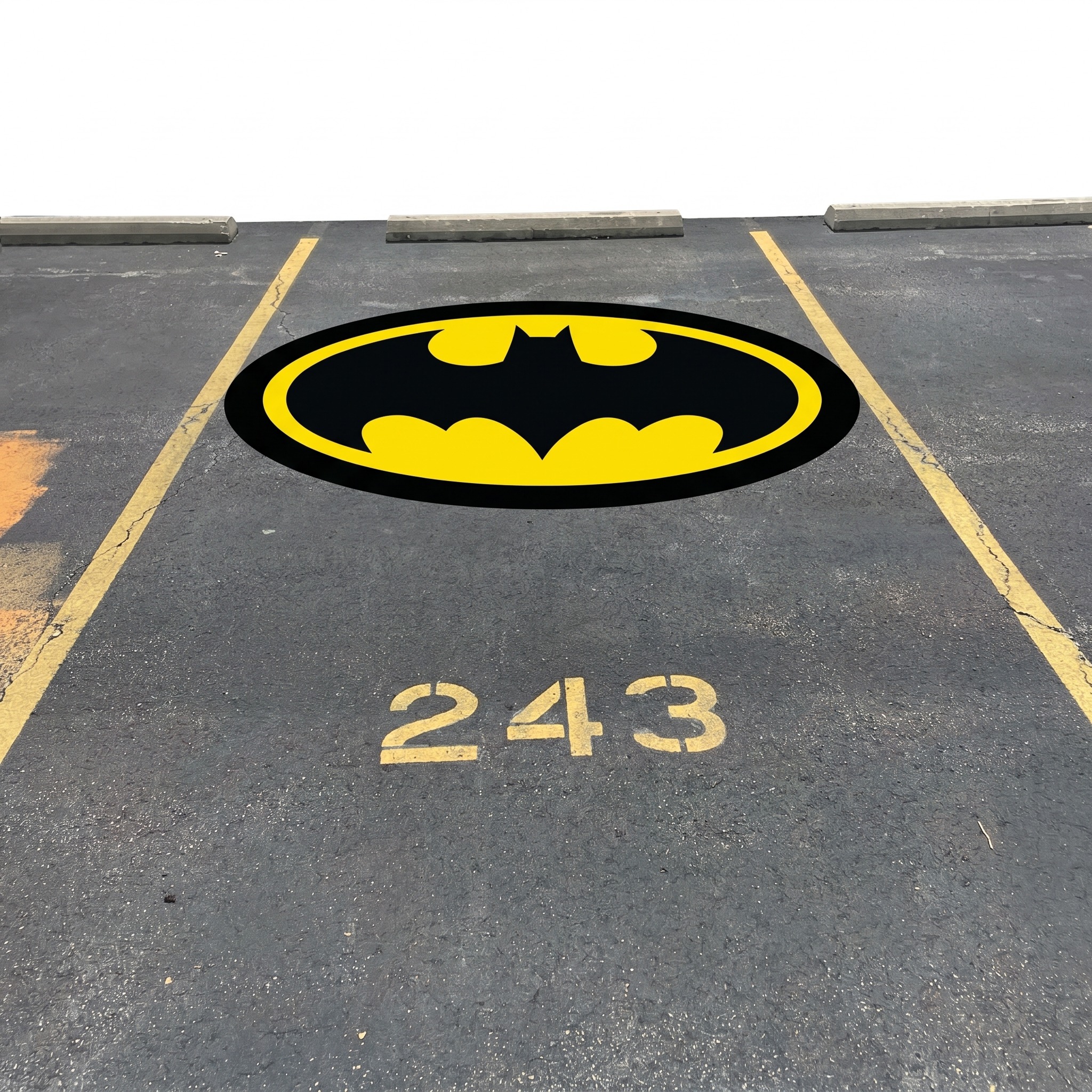 batman parking spot ideas​