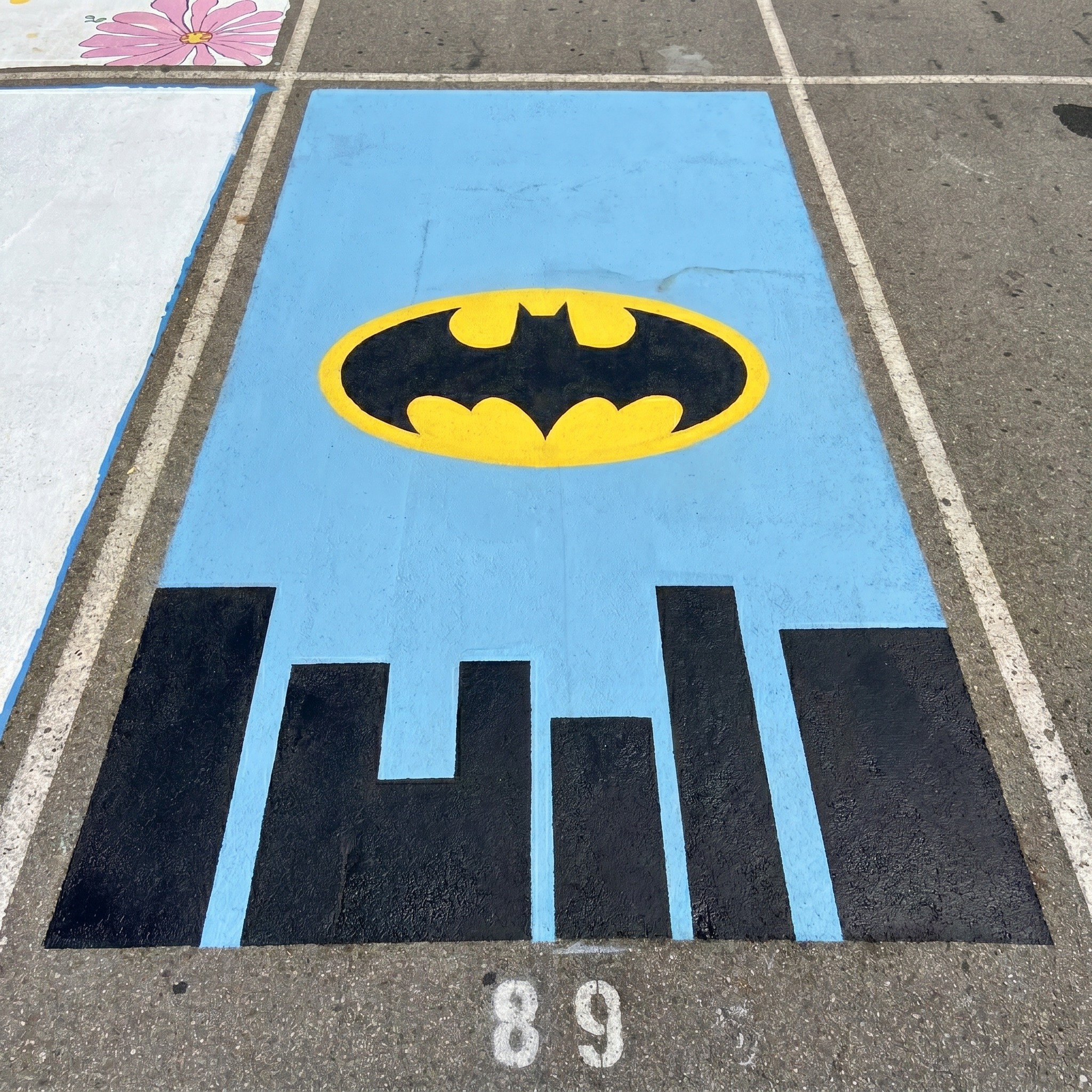 batman parking spot ideas​