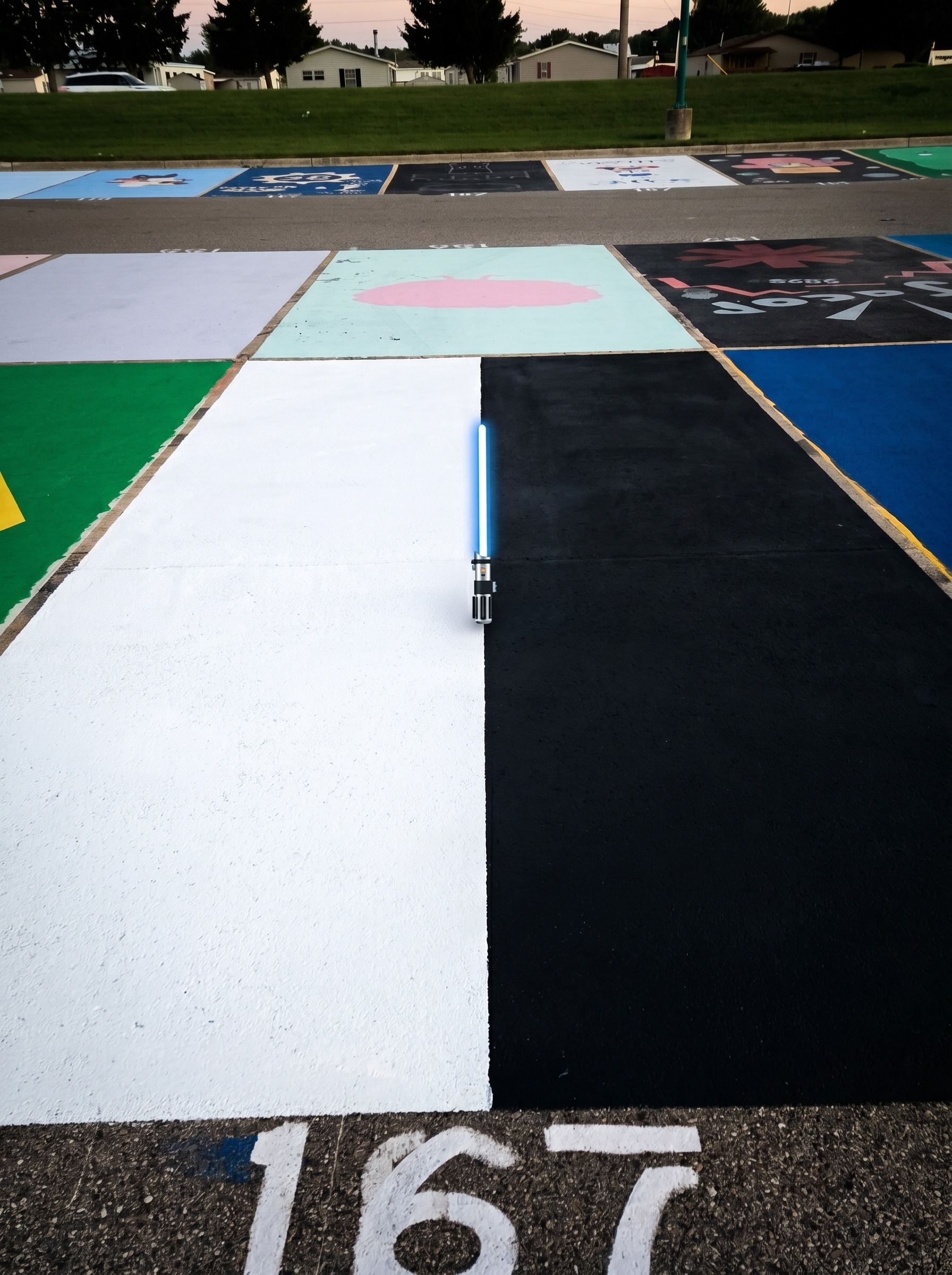 star wars parking spot ideas