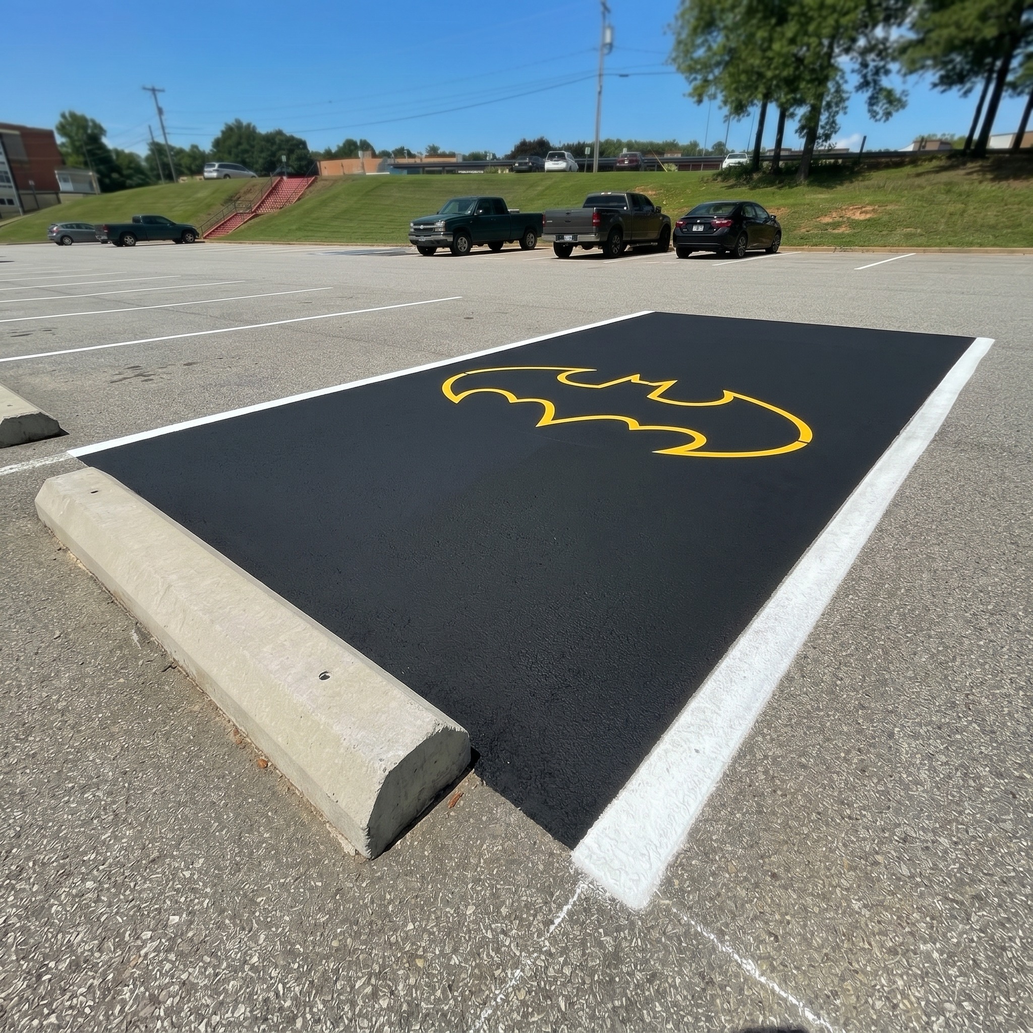 batman parking spot ideas​