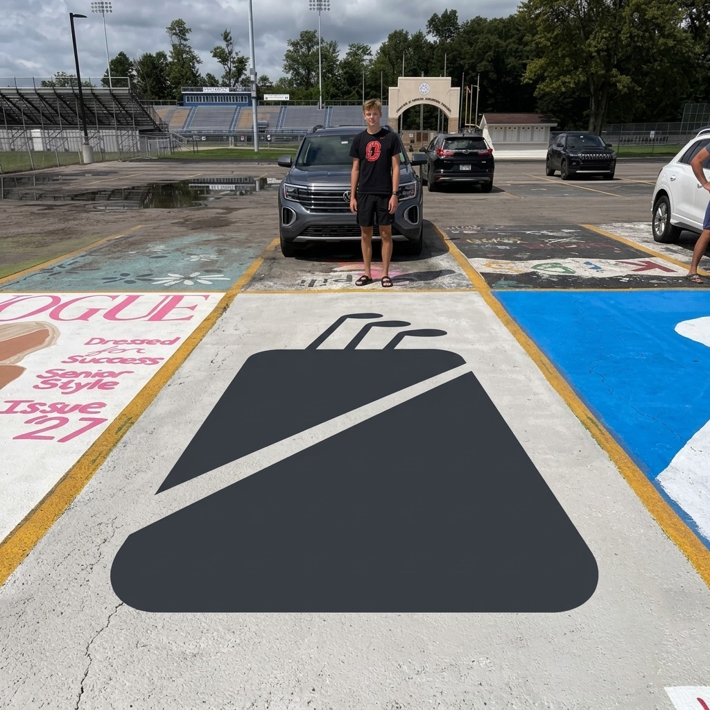 Senior Golf Parking Spot