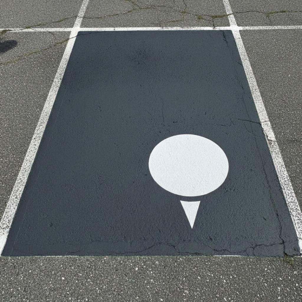 Senior Golf Parking Spot