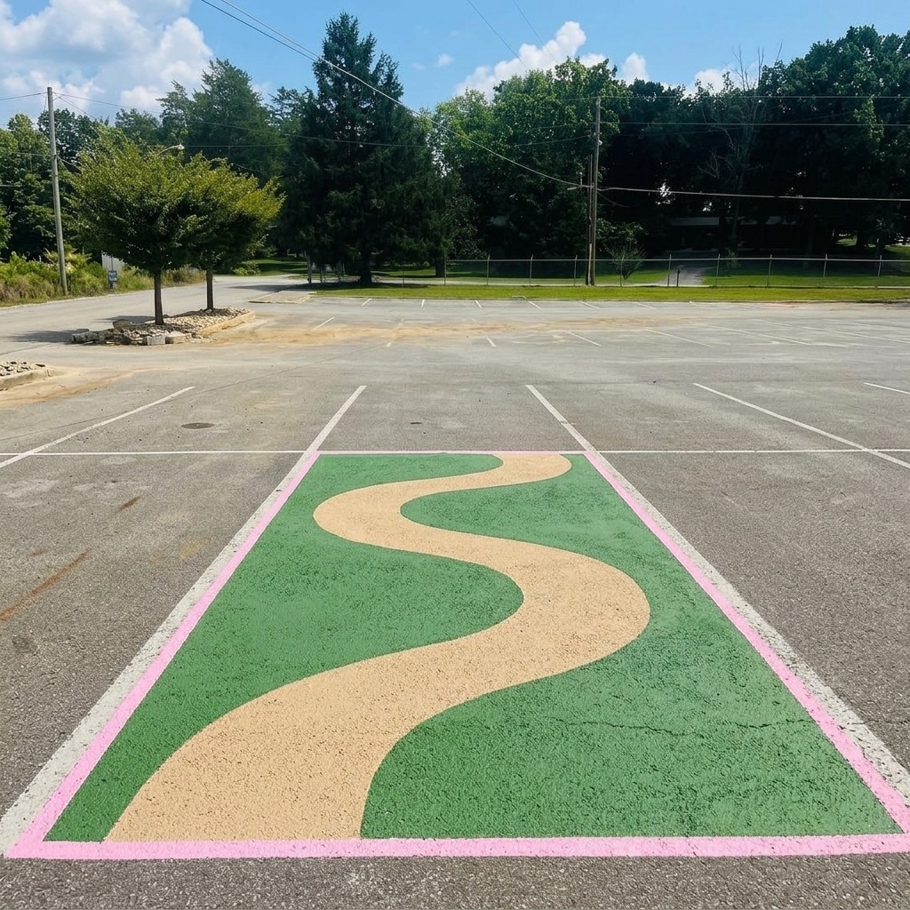 Senior Golf Parking Spot
